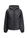 C.p. Company C. P. Company Quilted Down Jacket In Black