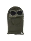 C.p. Company Wool Balaclava In Green
