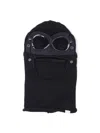 C.p. Company Wool Balaclava Featuring Integrated Goggles In Black