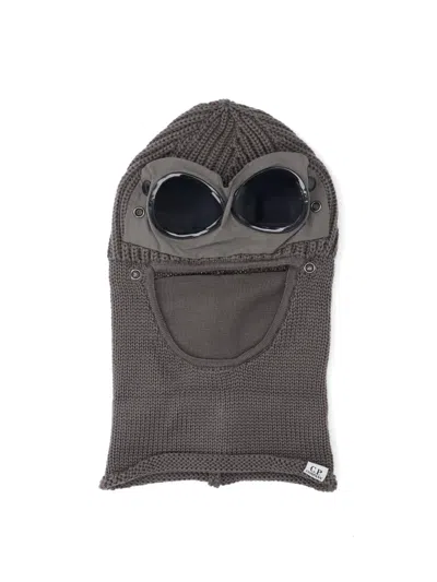 C.p. Company Wool Balaclava In Gray