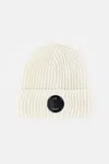 C.p. Company Wool Cap In White