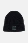 C.p. Company Lens Beanie In Black