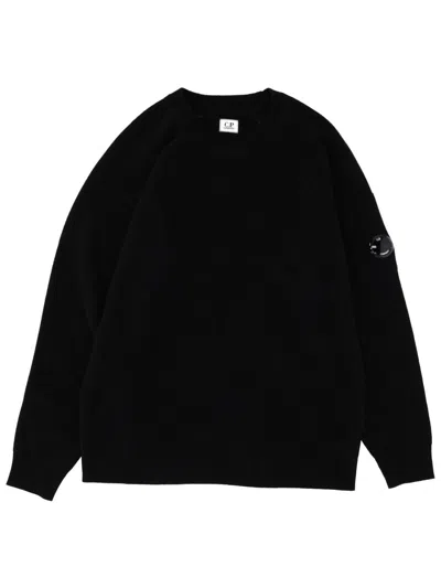 C.p. Company C. P. Company Wool Sweater In Black
