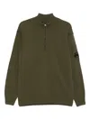 C.p. Company Wool Sweater In Green