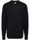 C.p. Company C.p.company Wool Crewneck Sweater In Blue