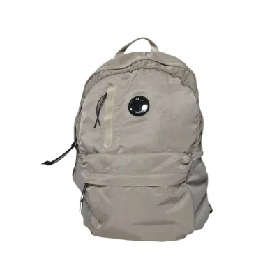 C.p. Company Zaino B Lens In Nylon - Beige