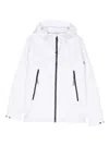 C.p. Company Zip-fastening Hooded Jacket In White