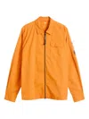 C.p. Company Jacket With Chest Pocket And Long Sleeves In Orange