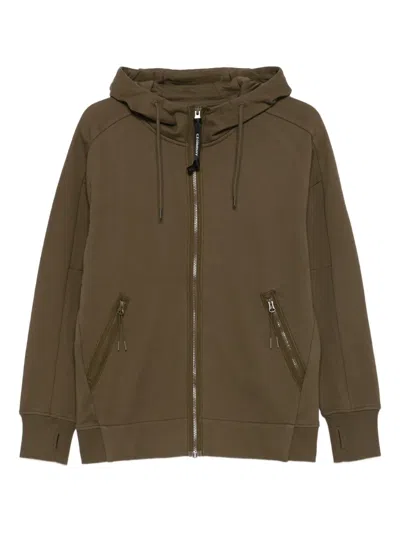 C.P. COMPANY ZIP-FRONT HOODIE
