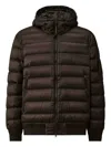 C.p. Company Long Coat By Cp Company In Brown