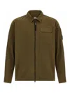 C.p. Company Contemporary Zip Closure Overshirt In Gray
