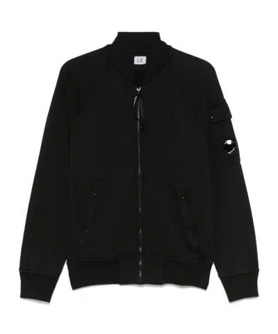 C.P. COMPANY ZIP-UP COTTON SWEATSHIRT