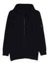C.p. Company C.p.company Zip-front Hooded Jacket In Black