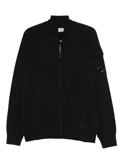 C.p. Company C.p.company Cardigan Sea Island In Black