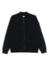 C.p. Company Sweatshirt Mit Reissverschluss In Blue
