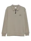 C.p. Company Zip-up Sweatshirt In Gray