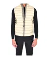 C.p. Company Quilted Puffer Gilet In White
