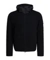 C.p. Company Metropolis Series Hooded-zipped Jacket In Black