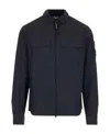 C.p. Company Zipper Opening And Closing Casual Jacket In Black