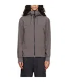 C.p. Company Taupe C.p. Shell-r Jacket In Black