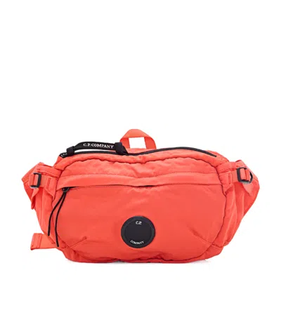 C.p. Company Zippered Crossbody Bag In Orange