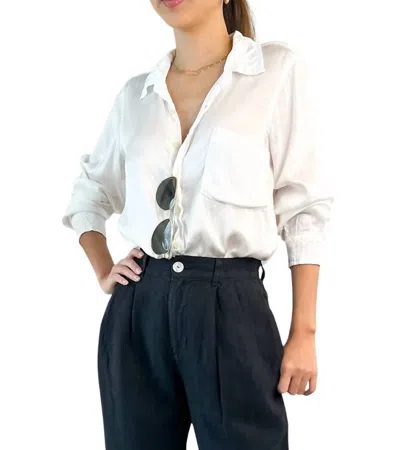Cp Shades Button Down Top In White