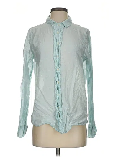 Pre-owned Cp Shades Long Sleeve Blouse In Blue