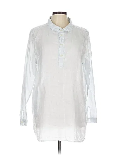 Pre-owned Cp Shades Long Sleeve Blouse In White