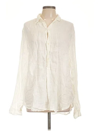 Pre-owned Cp Shades Long Sleeve Button Down Shirt In Ivory