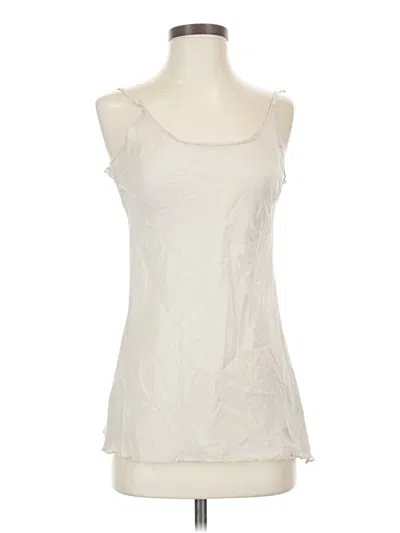 Pre-owned Cp Shades Tank Top Ivory Strapless Neckline Tops