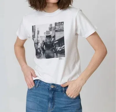 Cpress Studio City Slicker Short Sleeve Tee In White