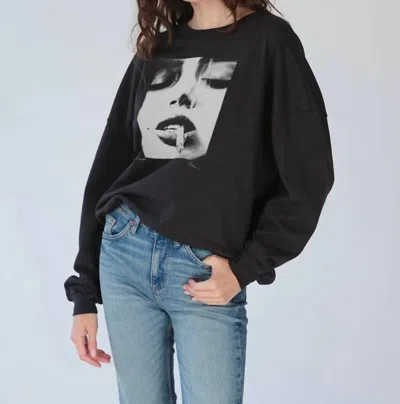 Cpress Studio Cozy Sweatshirt In Black