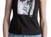 Cpress Studio Girl Pwr Brody Tank Top In Black In Black