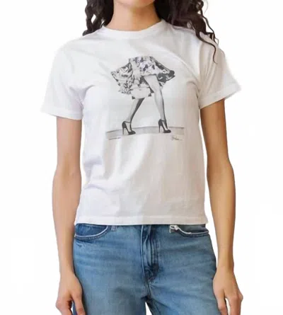 Cpress Studio Invitation Only Mushie Tee In Worn White In Multi