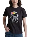 Cpress Studio On The Verge Mushie Tee In Black In Black