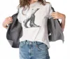 Cpress Studio Outlaw Mushie Tee In Worn White