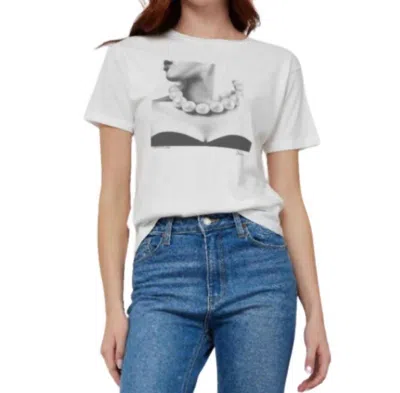 Cpress Studio Pretty Things Mushie Tee In Worn White In Multi