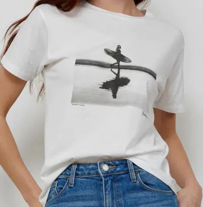 Cpress Studio Shore Thing Mushie Tee In White In Multi