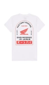 Cptn Apparel Badger Tee In White