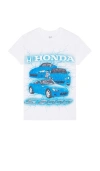 Cptn Apparel Top Down Tee In White