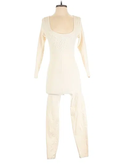 Pre-owned Cpx By Mimi Jumpsuit In White