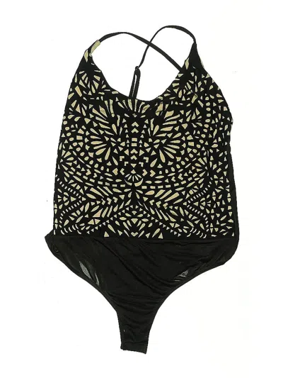 Pre-owned Cq By Cq Bodysuit In Black