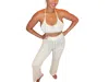 Cq By Cq Halter Crochet Two Piece Set In Cream In Neutral
