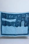 Cqc La High Tide Baby Quilt In Blue
