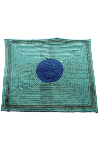Cqc La High Tide Quilt In Green