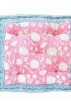 Cqc La Mana Floor Cushion In Pink