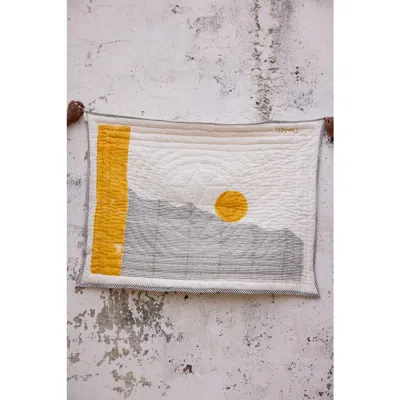Cqc La New Moon Baby Quilt In Multi