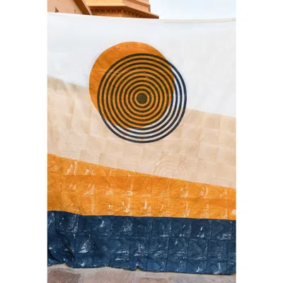 Cqc La Spiral Sunset Duvet In Multi