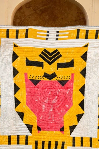 Cqc La Tiger Quilt In Multi