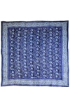 Cqc La Zuma Quilt Bedding Set With 2 Shams In White, Blue
